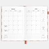 Rose Check - 2026 A5 Vertical Planner-Fox & Fallow-Our best-selling A5 planners are back with a brand new vertical layout and a new planning system designed to simplify your life.At Fox & Fallow we're all about making planning simple. Your planner should de-stress and simplify your life, not make it more rigid or complicated. That's why we've designed a planning system to make things more simple and organised.Say hello to the fresh new cover art and new colourful divider pages for each month so you can star