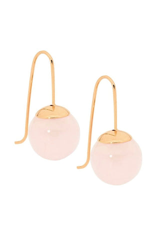 Freshwater pearl earring - gold plated