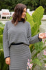 Rosie stripe knit - navy/white-Elm-*Lightweight knit *Scallop detail *Crew neckline *Contrast rib trim *100% Cotton-Pash + Evolve