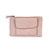Ruby purse - dusky pink-DUSKY ROBIN-Ruby is a smaller version of our Frankie wallet. She is compact and trendy! Features include: 6 card slots 3 large sections for notes or a phone Internal pocket with zip closure External envelope pocket with magnetic closure Dark grey chambray lining Made from the finest, softest leather Size: 16cm length x 10cm width x 2cm depth-Pash + Evolve