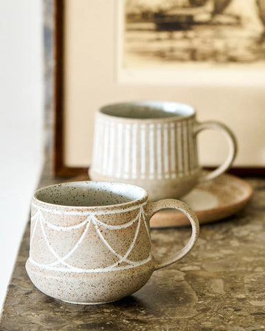 S/4 Mineral mugs - emerald