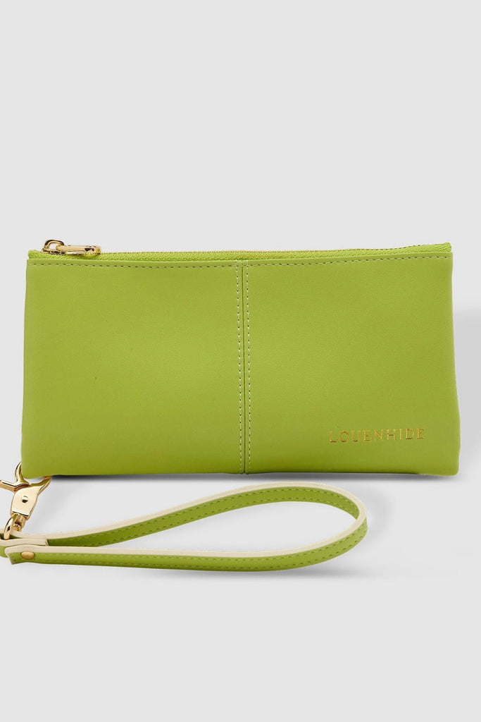 Sailor wallet - lime-Louenhide-The Louenhide Sailor Lime Wallet is the perfect everyday purse. Designed in four seasonal colourways in soft, vegan leather, this women’s wallet is the ideal style to throw in your favourite Louenhide Crossbody Bag. Complete with 11 cardholders, 3 note compartments and two zipped coin pockets, secure your belongings with ease in this casual wallet! Sailor is big enough to carry more than just the essentials, but sleek enough to fit into your go-to everyday bag. Internal Featur