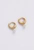 Scarlette hoop - gold-Zafino-Classic with a refined touch, the Scarlette Hoop features a delicate pearl drop that brings softness and elegance to the design. A beautiful piece that transitions effortlessly from day to night 18K Gold Plated Solid Brass Base 11.5mm outer diameter, 8.5mm inner diameter + 18mm total length Splash Proof: Splashes or occasional water contact-Pash + Evolve
