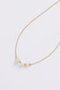 Scarlette necklace - gold-Zafino-Delicate and refined, the Scarlette Necklace features subtle pearl details that add a touch of elegance to the neckline. A timeless piece perfect for layering or wearing alone. *18K Gold Plated Solid Brass Base *41cm chain with 5cm extension chain + 22cm (W) x 0cm (6) pendant *Splash Proof: Splashes or occasional water contact-Pash + Evolve