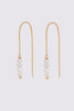 Scarlette thread earring - gold