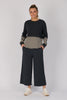 Scoop Hem Long Sleeve Top - Black Stripe-One Ten Willow-Round Neckline Long Sleeve Scoop Hem Rib Cuff and Collar Panel Detail Material: 80% Cotton 20% Elastane French Terry Model is 176cm (Size 8-10) and wears our size Small Designed in Geelong, Australia-Pash + Evolve