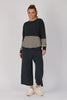 Scoop Hem Long Sleeve Top - Black Stripe-One Ten Willow-Round Neckline Long Sleeve Scoop Hem Rib Cuff and Collar Panel Detail Material: 80% Cotton 20% Elastane French Terry Model is 176cm (Size 8-10) and wears our size Small Designed in Geelong, Australia-Pash + Evolve