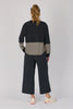 Scoop Hem Long Sleeve Top - Black Stripe-One Ten Willow-Round Neckline Long Sleeve Scoop Hem Rib Cuff and Collar Panel Detail Material: 80% Cotton 20% Elastane French Terry Model is 176cm (Size 8-10) and wears our size Small Designed in Geelong, Australia-Pash + Evolve