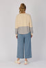 Scoop Hem Long Sleeve Top - Stone Blue Stripe-One Ten Willow-Round Neckline Long Sleeve Scoop Hem Rib Cuff and Collar Panel Detail Material: 80% Cotton 20% Elastane French Terry Model is 176cm (Size 8-10) and wears our size Small Designed in Geelong, Australia-Pash + Evolve