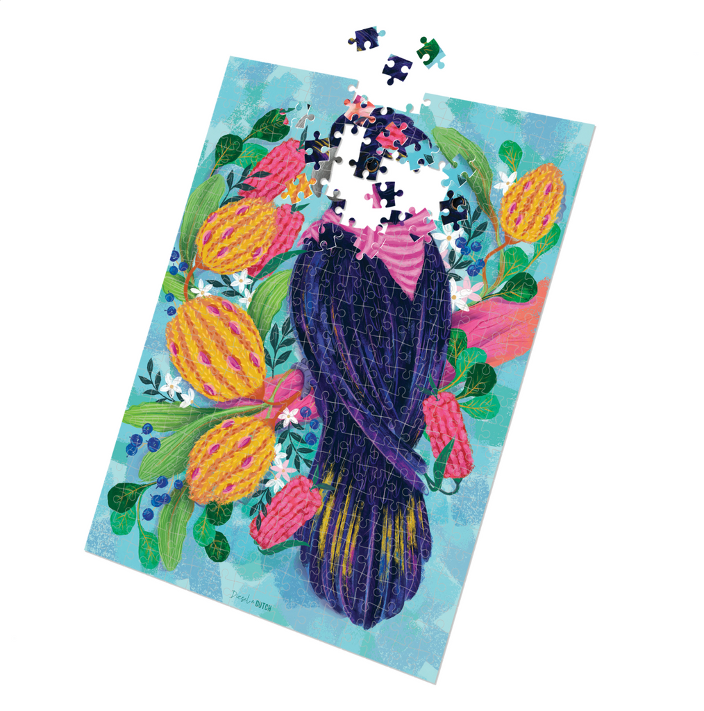 Black cockatoo - 1000pc