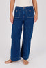 Seam Detail Straight Leg Jeans - Dark Blue-One Ten Willow-Half Back Elastic Waistband Button Front Closure Front Patch Pockets Full Length Straight Leg 75% Cotton 23% Polyester 2% Elastane Model is 176cm (Size 8-10) and wears our size Small Designed in Geelong, Australia-Pash + Evolve