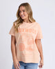 Sicily Tee - Peach-Foxwood-Pash + Evolve