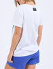 Solar Tee - White-Foxwood-Turn up the colour in this bold oversized tee. Featuring a bright exclusive print, classic round neckline, and a relaxed oversized fit, it’s made for easy days with maximum style. Just throw it on and go loud. Foxwood exclusive front chest print Round neckline Oversized fit 100% Cotton Model is wearing a size 10-Pash + Evolve