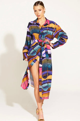 Lacey dress - mandala print
