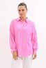 Sophie shirt - pink-Pash + Evolve-*Button up front *Long sleeve *High-low hemline *Pin tuck detail *Split in hem *Collared neckline *100% Cotton-Pash + Evolve