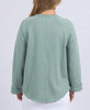 Spencer crew - iceburg green-Foxwood-Relaxed and timeless, the new Spencer Crew from Foxwood Clothing comes from a long-line of Foxwood best selling fleece crews. The Spencer adds a relaxed spin to dressing with a wider sleeve featuring a rolled cuff and a slightly oversized fit for the ultimate in comfort. Relaxed fit Raw edge detail Rolled sleeve cuff 100% Cotton Model is wearing a size 10-Pash + Evolve