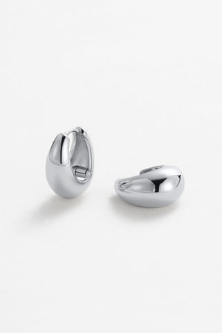 Elly huggie - silver