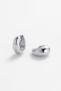 Steph earring large - silver-Zafino-Steph Earrings – a delicate and minimalist addition to your collection. Crafted with high-quality materials, these tear drop-shaped hoops offer durability and beauty. Their lightweight design and easy-to-wear closure ensure comfort throughout the day. Versatile and elegant, the Steph Earrings elevate any outfit, making them the ideal accessory for chic, understated style. *Silver Plated Solid Brass Base *Splash Proof: Splashes or occasional water contact *9mm (w) x 16mm 