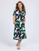 Stijl dress - abstract-Elm-Redefine comfort and chic with the Stijl Dress a fresh take on gorgeous geometric designs. Every wardrobe deserves a little fun – and this brings it. Exclusive Elm print Side pockets Regular t-shirt dress fit 100% Cotton Model is wearing a size 10-Pash + Evolve