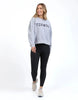 Sunday crew - grey marle-Foxwood-Make every day feel like Sunday with this super comfy crew. Featuring eye-catching front applique artwork and a soft round neckline, the Sunday Crew is all about that relaxed, easy style. With a laid-back fit that’s perfect for weekend vibes (or anytime, really), this crew is the one you’ll reach for again and again. Front applique artwork Round neck Relaxed Fit 100% Cotton Model is 176cm and wears size 10-Pash + Evolve