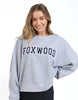 Sunday crew - grey marle-Foxwood-Make every day feel like Sunday with this super comfy crew. Featuring eye-catching front applique artwork and a soft round neckline, the Sunday Crew is all about that relaxed, easy style. With a laid-back fit that’s perfect for weekend vibes (or anytime, really), this crew is the one you’ll reach for again and again. Front applique artwork Round neck Relaxed Fit 100% Cotton Model is 176cm and wears size 10-Pash + Evolve