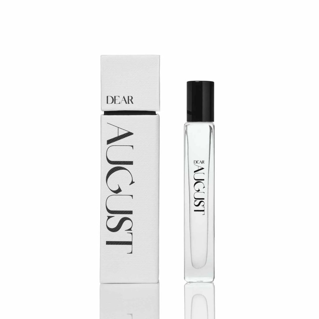 Sunset roll on perfume - 10ml-Dear August-Inspired by - Miami Nectar From your handbag to your desk drawer, our roll-on perfume oils are compact and your perfect partner in every situation. With intense and long-lasting fragrance, our 10mL roll-ons are packaged in a slimline bottle, featuring a stainless steel roller ball for easy application again and again. Notes of Pink Peppercorn, Coconut, Watermelon, White Florals, Vanilla, Tree Moss & Salted Woods. Bold, elegant and classy with a blast of rose, this e