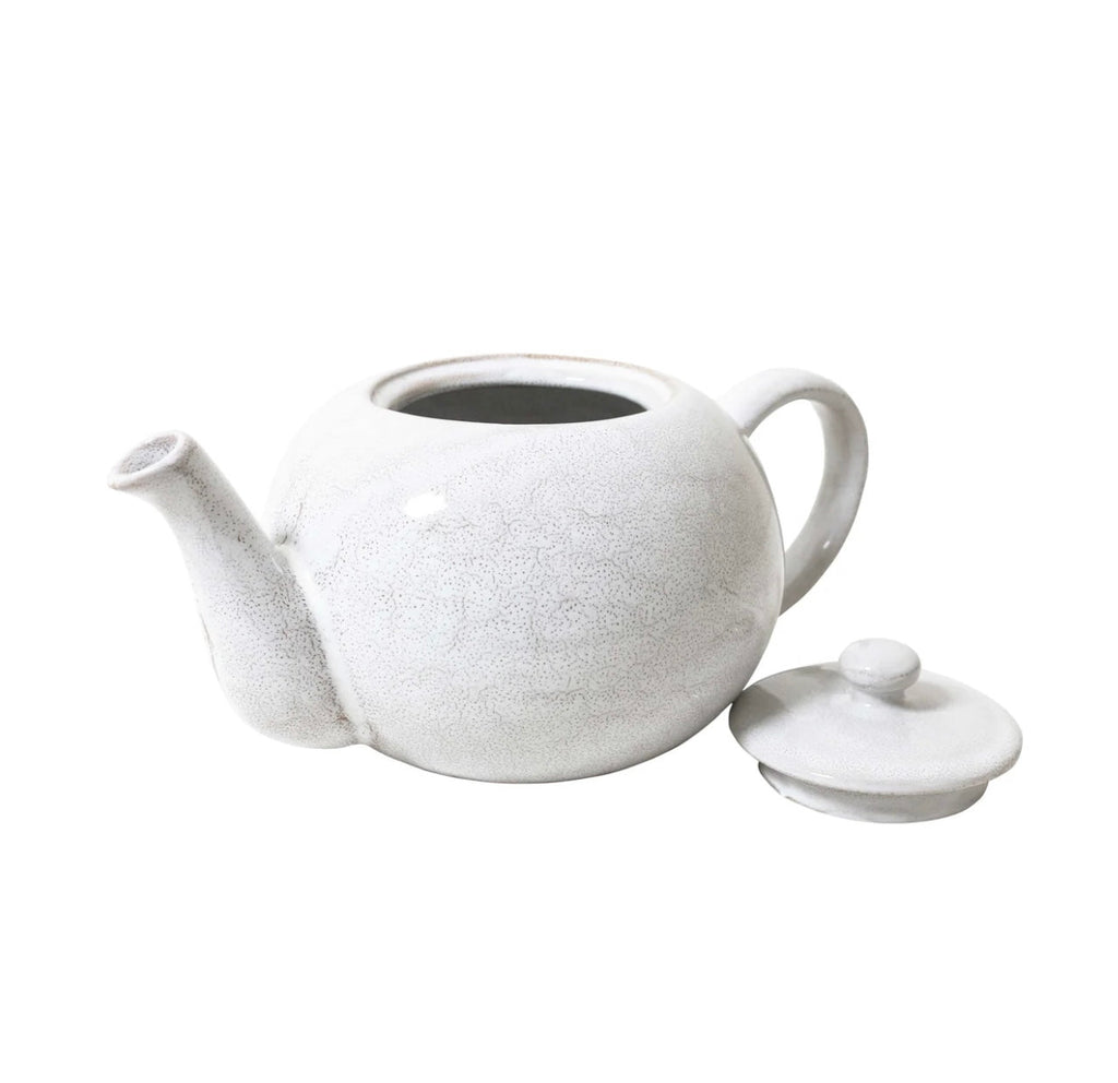 Teapot - snow-Robert gordon-Breakfast in bed never looked so cute! Available in two beautiful hand-glazed finishes, and five gorgeous shapes, each piece is microwave and dishwasher safe. The perfect gift for those who love the sweet things in life. Made from stoneware Microwave and dishwasher safe Beautiful reactive glaze finish 600ml Designed in Australia, Made in China-Pash + Evolve