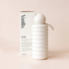 The Bubble - Vanilla - Reusable Water Bottle 700ml-Fox & Fallow-Elevated Hydration. Because you have the most impeccable taste. The Bubble™ is a carefully crafted water bottle designed for our most discerning customers. Its iconic ball lid, ergonomic chug cap and elegant silicon handle are designed with your decor in mind. With its iconic silhouette and clean matte finish, the Bubble™ is as functional as it is beautiful. Its double-walled, vacuum insulated stainless steel design means you’ll enjoy icy cold