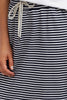 Travel Skirt - Navy & White Stripe-Elm-The Elm Travel Skirt Is A Maxi-Length Skirt Finishing Mid-Calf. It Is Super Comfy With A Relaxed Fit. Constructed In A Soft And Breathable Cotton Slub Fabrication It's The Perfect Style To Pack On Your Next Trip Or To Wear Casually Throughout The Spring And Summer Months. Features Include An Easy Elastic Waist, Side Split And Functional Front Pockets. Elastic Waist with Function Front Pockets Side Split Maxi Skirt Unbrushed French Terry Model is 169cm and wears Size 10