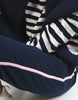 Ultra Lounge Pant - Navy-Elm-Ever felt like being ultra relaxed? The ultra lounge pant is exactly that, the ultimate in comfort loungewear. Pop these on with your favourite snuggly jumper and curl up with a good book or add your runners and head out for a walk in classic Elm style. Elastic waist and pockets Tapered leg Best seller French Terry Cotton Elastane Model is wearing a size 10-Pash + Evolve