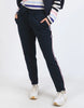 Ultra Lounge Pant - Navy-Elm-Ever felt like being ultra relaxed? The ultra lounge pant is exactly that, the ultimate in comfort loungewear. Pop these on with your favourite snuggly jumper and curl up with a good book or add your runners and head out for a walk in classic Elm style. Elastic waist and pockets Tapered leg Best seller French Terry Cotton Elastane Model is wearing a size 10-Pash + Evolve