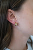 Vicky hoop - gold-Zafino-The Vicky Hoop Earrings are bold gold huggie hoop earrings designed for effortless everyday wear and modern layering. Featuring a sculptural, ridged silhouette with a high-shine finish, these chunky gold hoop earrings add texture and dimension to any jewellery stack. Perfect for stacking or wearing solo, they’re a versatile statement for both everyday styling and occasion wear. Metal: 18K Gold plated on brass baseDimensions: 13.5mm outer diameter, 9mm inner diameter + 8mm widthWate