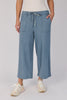 Wide Leg Cullotte - Blue-One Ten Willow-Elasticated Waistband Contrast Waist Tie Wide Leg Side Pockets Culotte Length Material: 80% Cotton 20% Elastane French Terry Model is 176cm (Size 8-10) and wears our size Small Designed in Geelong, Australia-Pash + Evolve