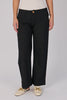 Wide Leg Pant - Black-One Ten Willow-Fixed Waistband Button Front Closure Full Length Wide Leg Side Pockets Model is 176cm (Size 8-10) and wears our size Small Material: 85% Cotton 15% Flex Designed in Geelong, Australia-Pash + Evolve