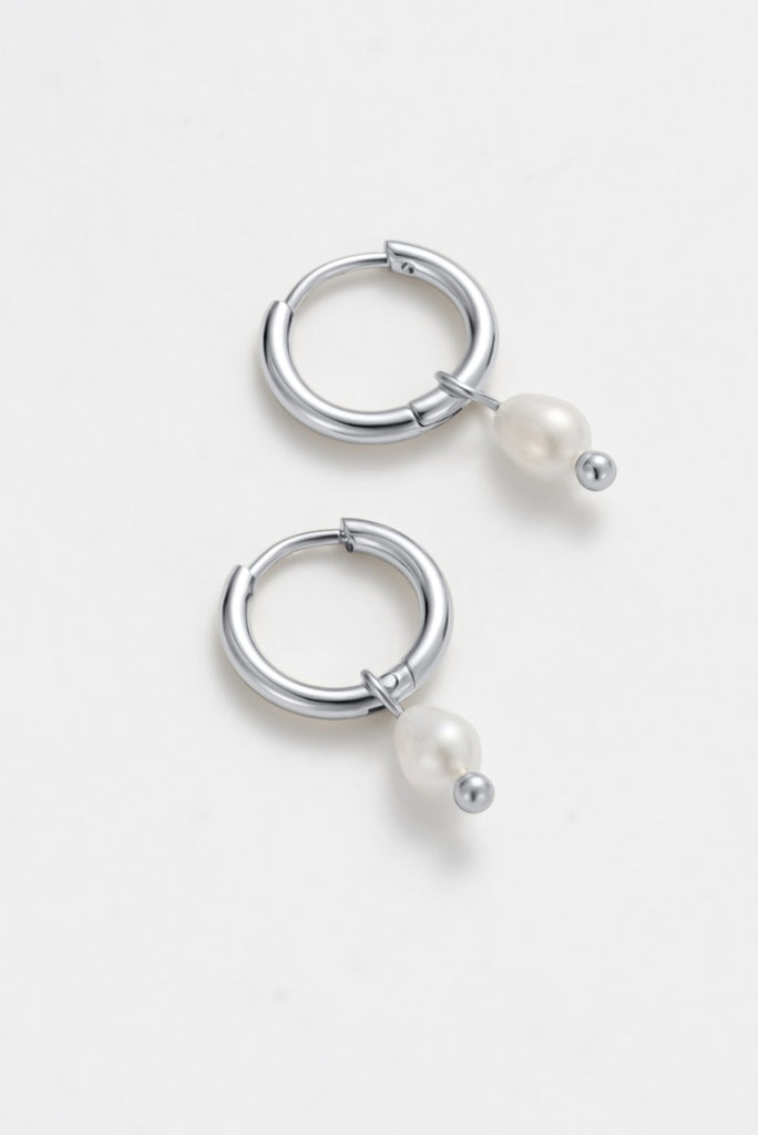 Heidi hoop - silver