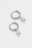 Heidi hoop - silver