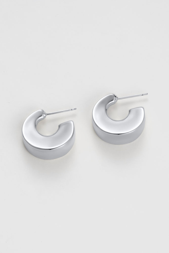 Harper hoop - silver