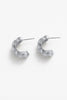 Olivia hoop - silver