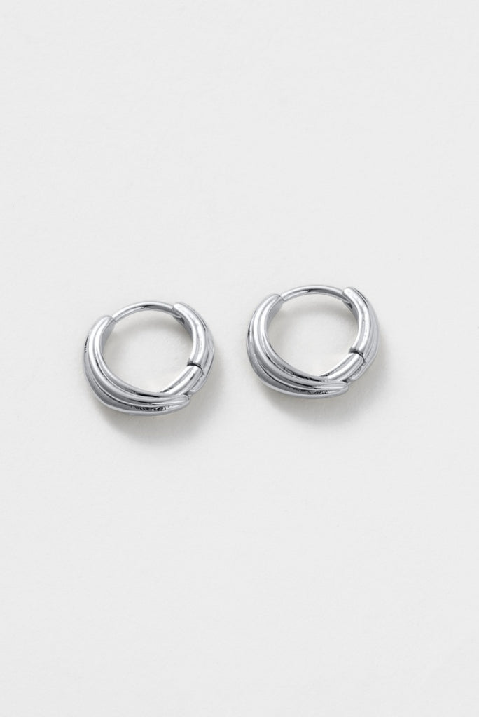 Paris huggie - silver