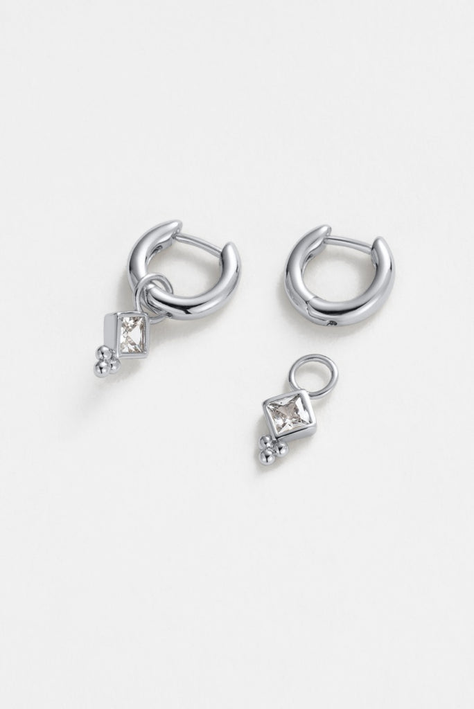 Mabel huggie - silver