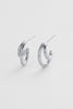 Tilly hoop - silver
