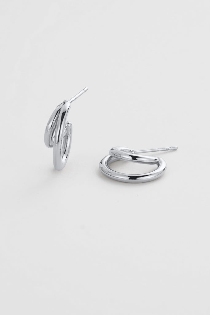 Tilly hoop - silver