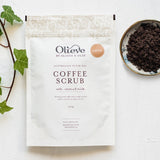Coffee Scrub 200g - Latte-Olieve + Olie-Skin Care-A luxurious, smooth and creamy scrub made with freshly ground coffee beans and coconut milk to energize your skin. Infused with Australian grown olive oil, bursting with antioxidants and vitamin E. Coffee is well known to helping with premature aging, anti-inflammatory properties, improves circulation, targets acne scarring, contains anti-cellulite agents, helps varicose veins, reduces puffiness around your eyes. *Made in Australia *No preservatives or artif
