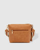 Kasey Stripe Strap Bag - Camel-Louenhide-Bags-The Louenhide Kasey Tan Crossbody Bag with Stripe Strap is a classic women's everyday bag with elevated style. Designed in a soft and slouchy design, this casual crossbody bag is a smaller take on our best-selling Daisy Crossbody Bag. Secure your favourite products in either the zip pocket, the two slip pockets or in the interior compartment for your bigger items such as sunglasses, purse and phone with ease. Complete your relaxed luxe look with the matching str