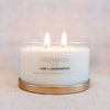 Lime & Lemongrass Soy Candle-Meeraboo-Candles-An invigorating fusion featuring fresh notes of lime and zesty lemon. Energetic and invigorating, this innovative scent is deliciously perfect for keeping the memories of long, hot Australian summers alive. Bouncing with fresh notes of lime and zesty lemon, it will transport you to a place you'd rather be. Australian Made Candles / Hand poured Soy Candle / Small Batch / Family Owned / Hand Labelled and Packaged 300g / 40+ hours / double wick-Pash + Evolve