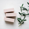 Soap 3pk - Rose Geranium and Pink Clay-Olieve + Olie-Skin Care-Made with Australian grown olive oil, bursting with antioxidants and rich in Vitamin E, our creamy handmade soap is indulgent and perfect for everyday use. Pure and natural, our bar soap is a superb cleanser as it conditions without drying, even for sensitive and problem skin. *Handmade in Australia *Soap 3 Pack 240g, Soap Bar Loose 80g *Appropriate for Sensitive Skin-Pash + Evolve